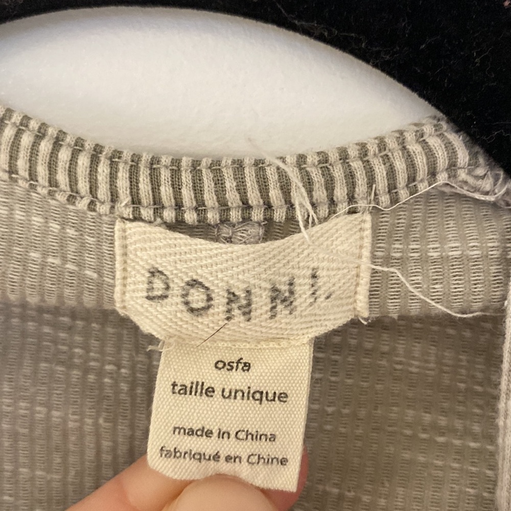 DONNI Ribbed Cardigan - Picture 7 of 12